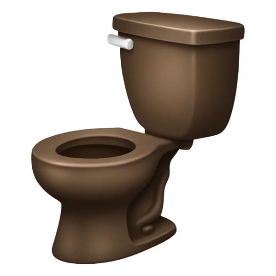 Poop in toilet sticker