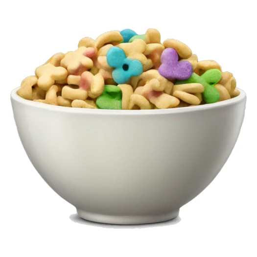 Bowl of lucky charms sticker