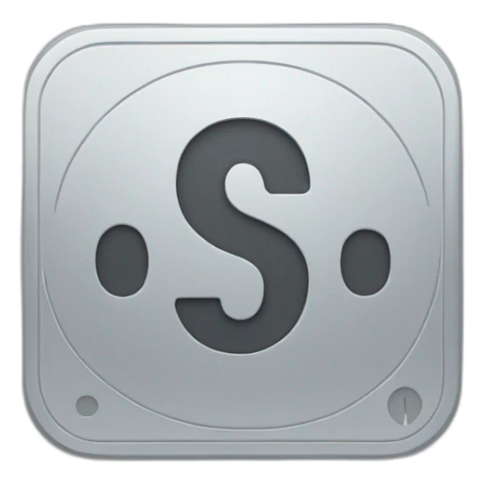 MACOS ICON STYLE MONEY SYMBOL simple icon sticker