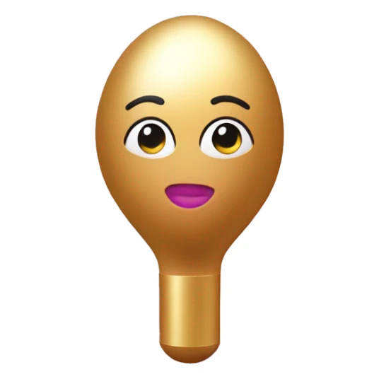 pink and gold beauty blender sticker