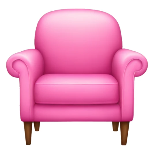 Pink chair sticker