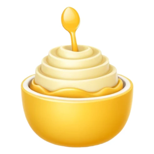 3D icon symbolizing first experience or first taste, food app context, single object, modern and clean style, soft lighting, isolated, no background
 sticker
