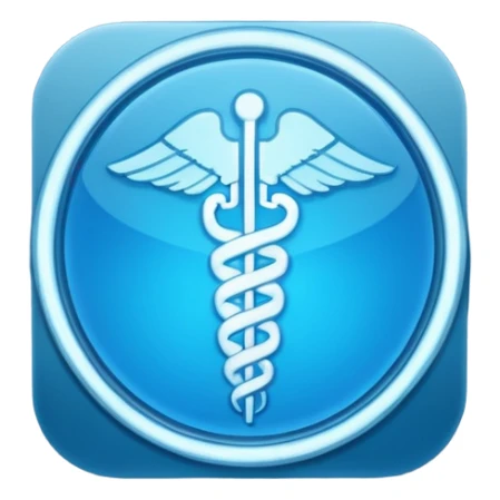medical signals icon sticker