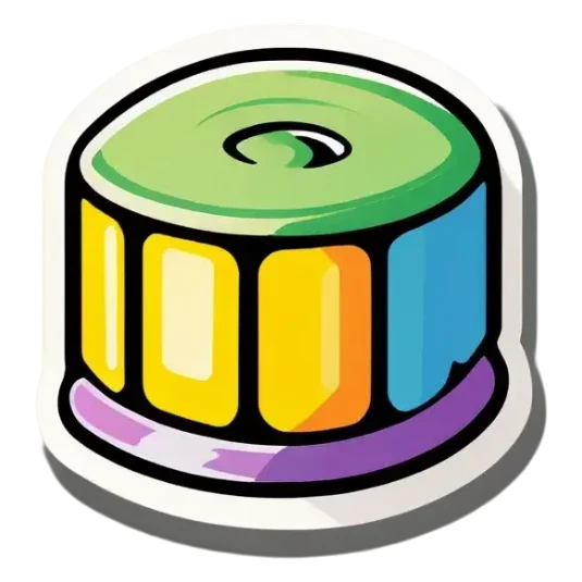 Eine Schranke die geschlossen ist sticker