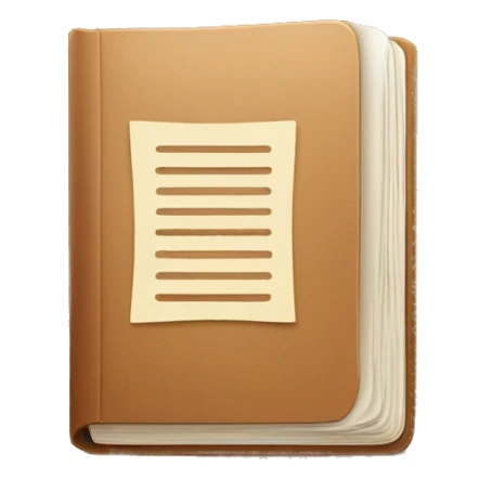 brown book with the title “ENGLISH” sticker