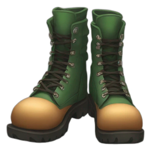 Katsuki bakugo pair of boots sticker