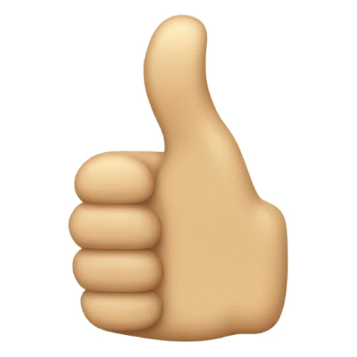 a girl with blonde ponytail thumbs up  sticker
