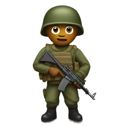 soldier covering under a bridge, with shelling happening all around sticker