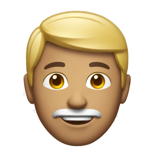 man with laptop front view white skin sticker