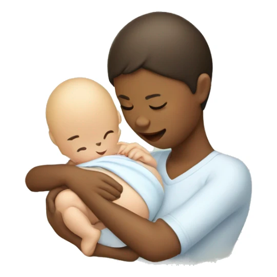 Giving birth to a child sticker