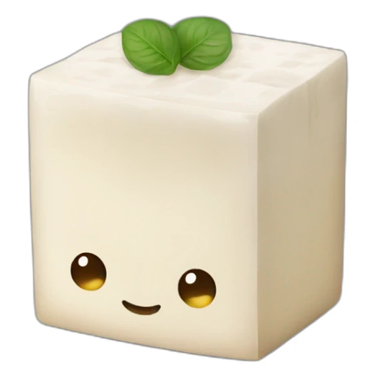 tofu japanes food sticker