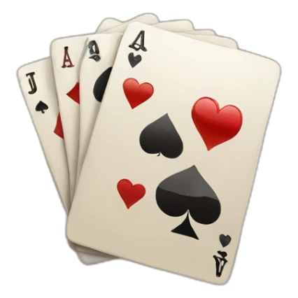 Homme qui joue au poker  sticker