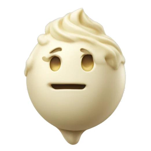 White Chocolate looking like an object from Battle for Dream Island: The Power Of Two sticker