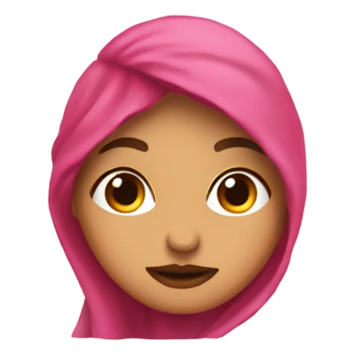 beso pintado rosita bajito sticker