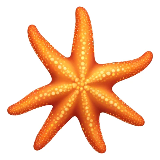 Starfish sticker