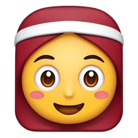 Bordo kırmızı sticker