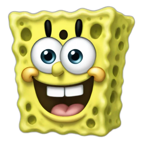 spongebob neutral sticker