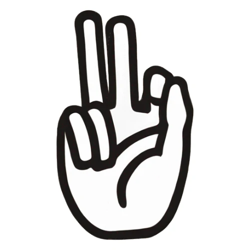 Shaka simbolo hawaiano  sticker