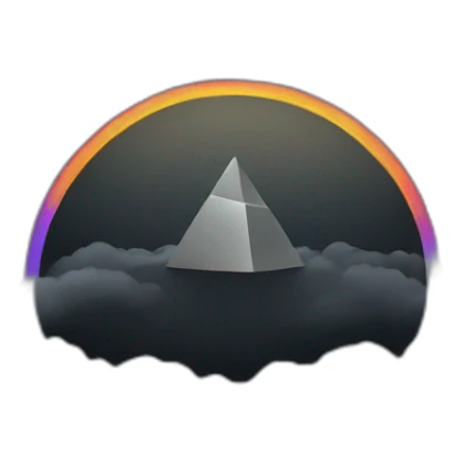 dark side of the moon sticker
