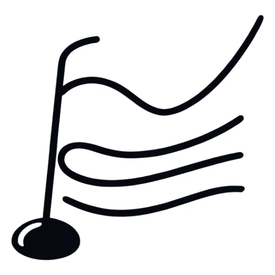 digital signature in black ink sticker