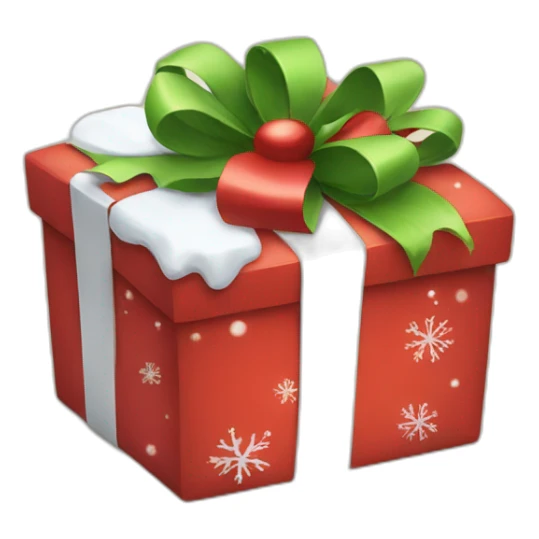 Christmas gift  sticker