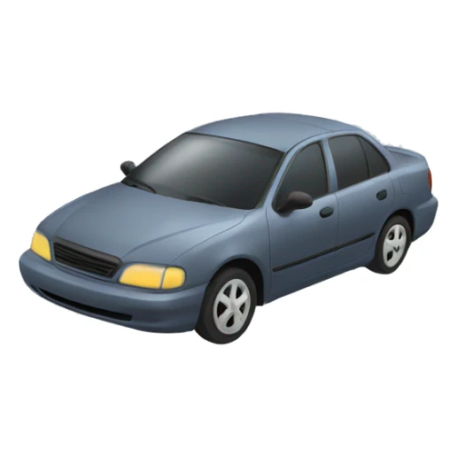 Flying through the window Of a car sticker