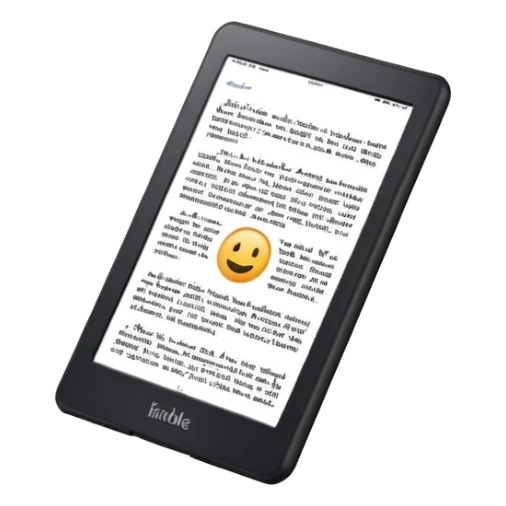 BACL KINDLE WITH A PAGE WHERE IT SAYS HUB 22 AMERICA sticker