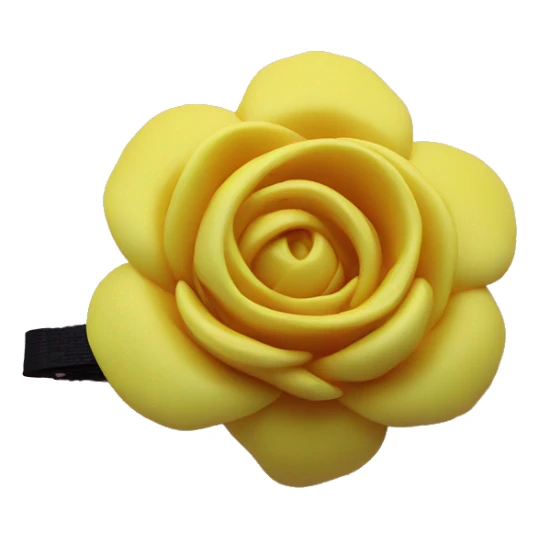 Rose Flower hairclip big  sticker