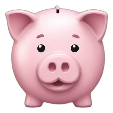 Piggy bank sticker
