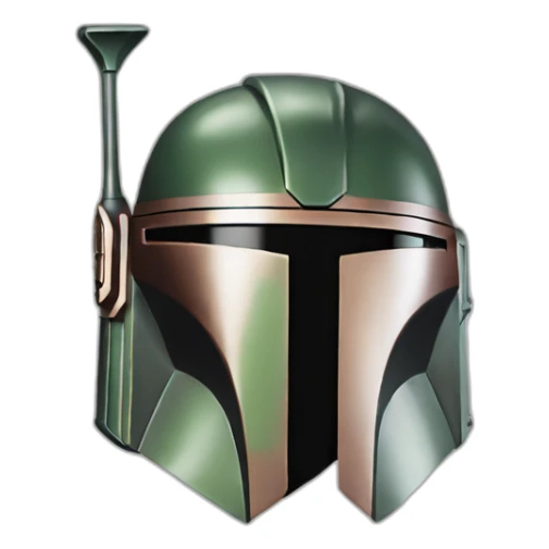 Mandalorian head this is the way sticker