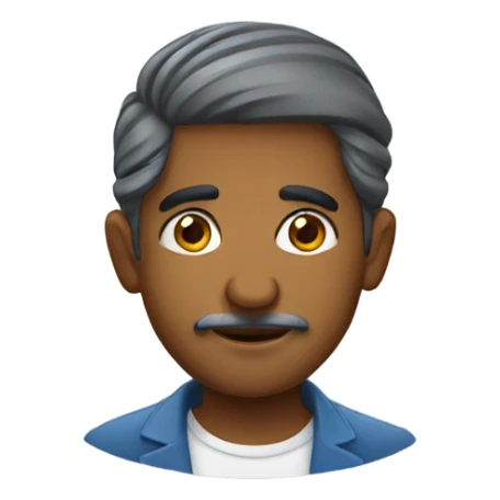 Portuguese Sri Lankan man  sticker