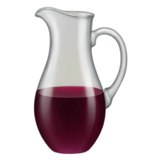 jug of wine sticker