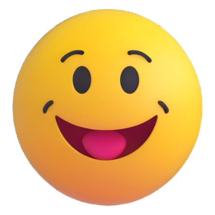 3D smiley emoji, round shape, spinning face, with the text "pörög" sticker