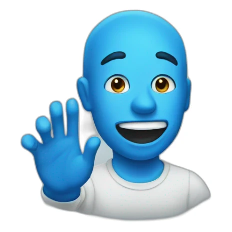 instagram blue trick emoji sticker