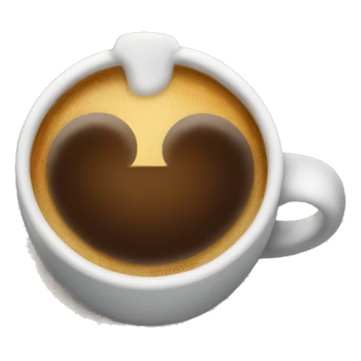 Cup of espresso flirting  sticker