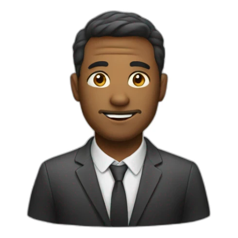 a photo of a man sticker