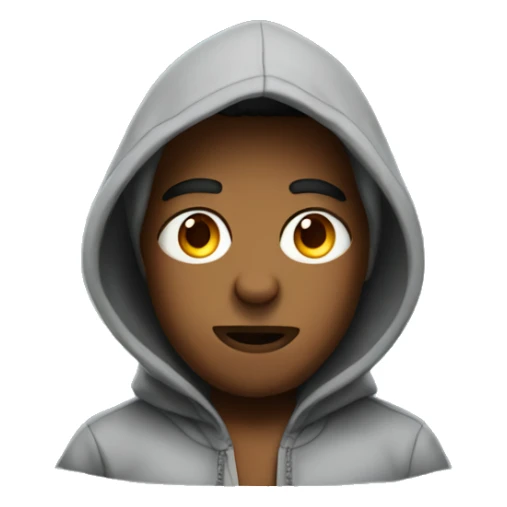 boys in a hoodie with cigar sticker