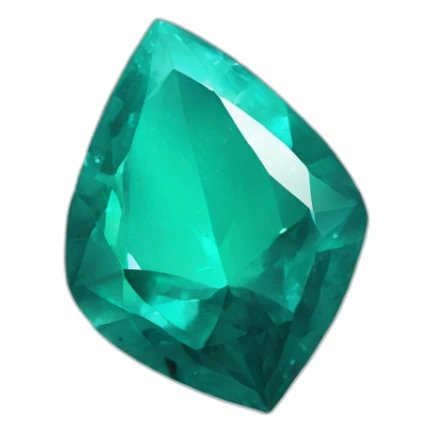 teal quartz sticker