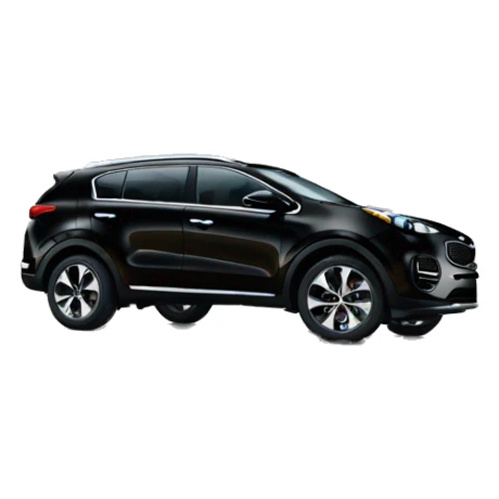 Kia Sportage 2017 black sticker
