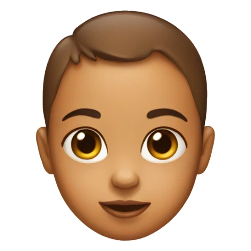 A chick baby with heart eyes sticker