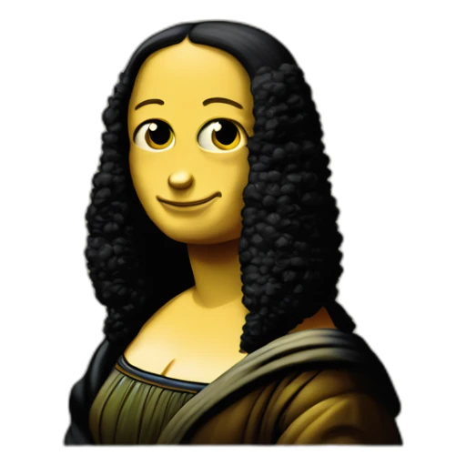 Mona Lisa Futurama sticker