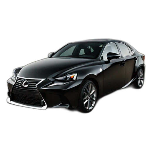 Lexus is 200t 2017 black color sticker