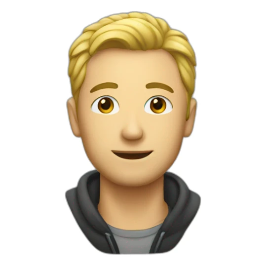 Men car image sticker