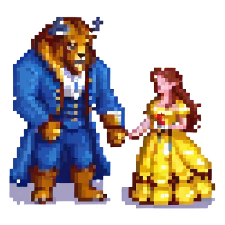 Beauty and the Beast sticker