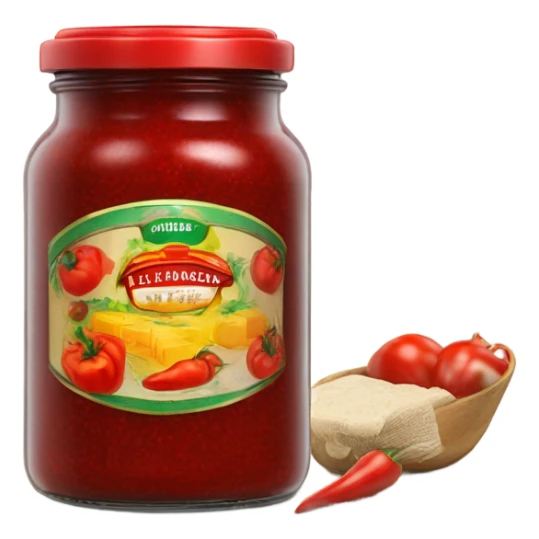 Jar of Ljutenica  sticker