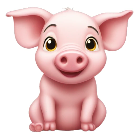 Piglet from Winnie the Pooh sticker