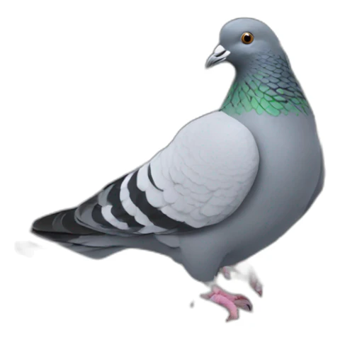 pigeon pen sticker