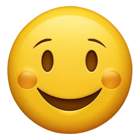 Yellow normal smiley face but he smirks really satisfied sticker