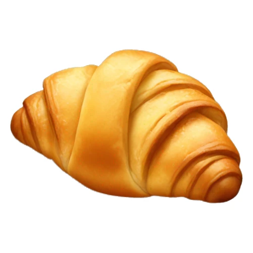 buttery croissant emoji sticker