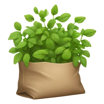 Bag of tree sticker